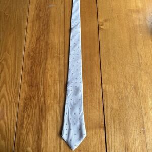 Marc‎ Lewis Necktie Mens 57x3.5 Silver Good 100% Silk Geometric Formal USA
